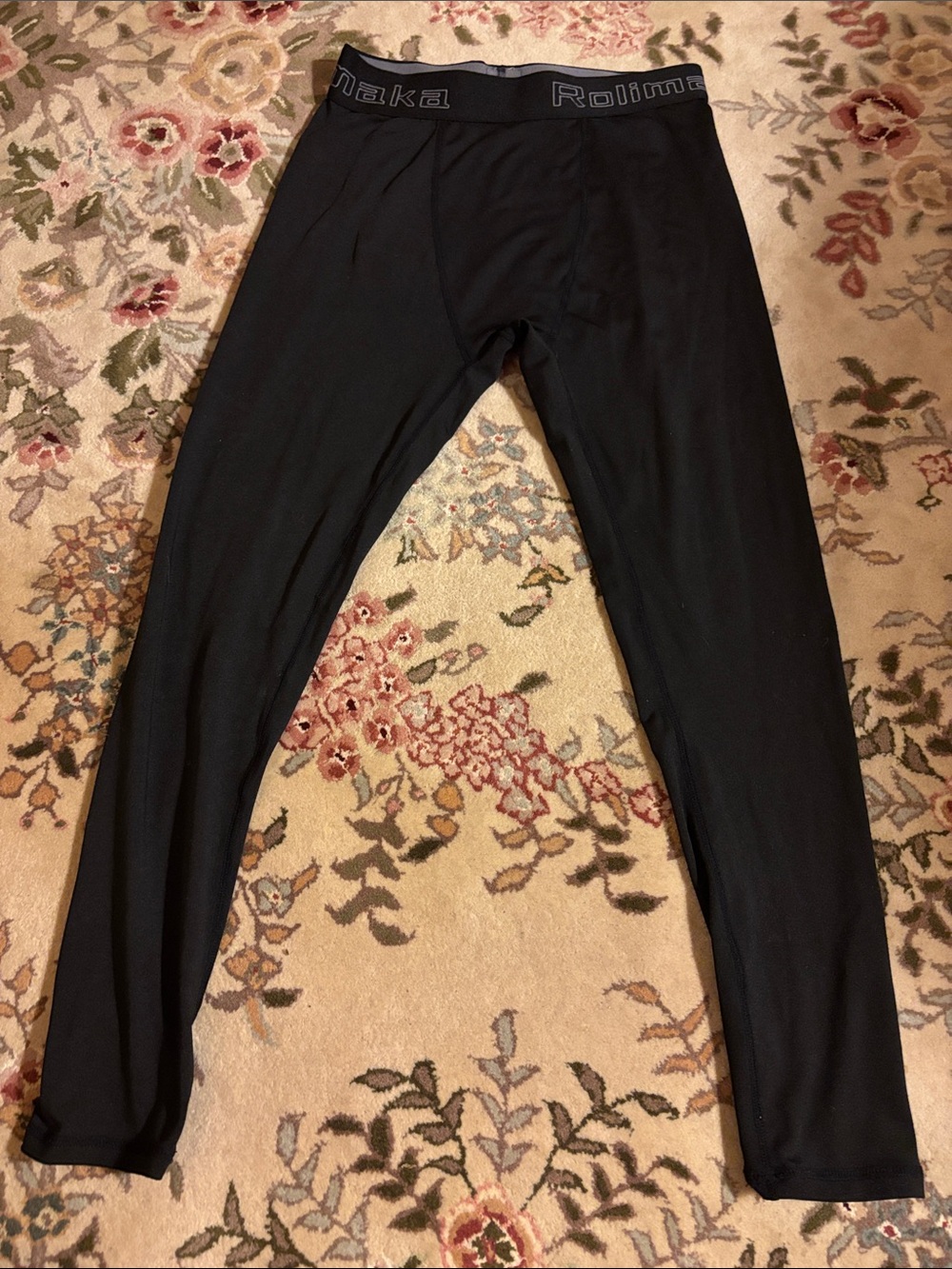 Kids' Black Thermal Leggings
